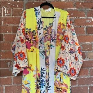 SOLD OFF POSHMARK - Anthropologie patterned kimono